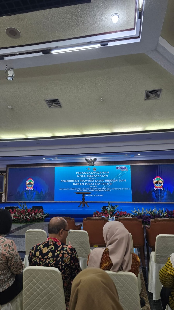 Diskominfo Kota Semarang Hadiri Penandatanganan Nota Kesepakatan di Gradhika Bhakti Praja Provinsi Jawa Tengah